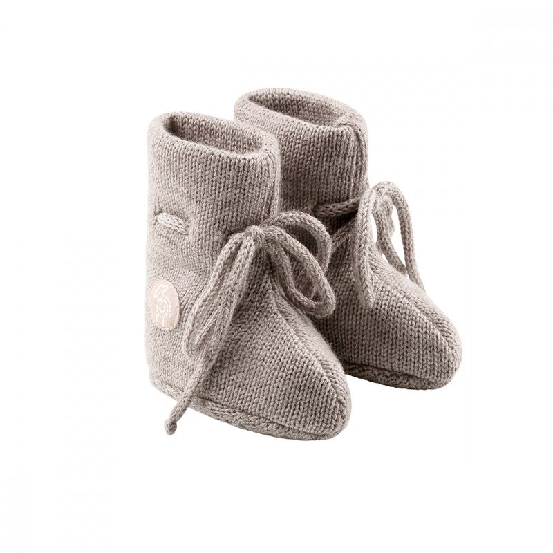 Lillelam Babytøfler ull classic beige