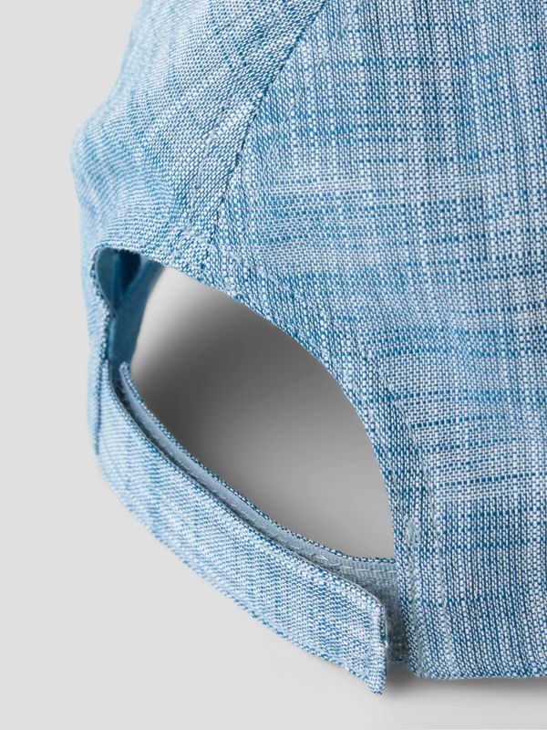 Name It Jacob caps blue fog melange