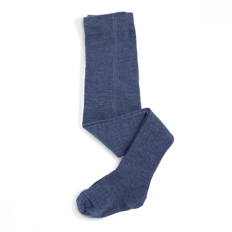 Lillelam Strømpebukse ull blå