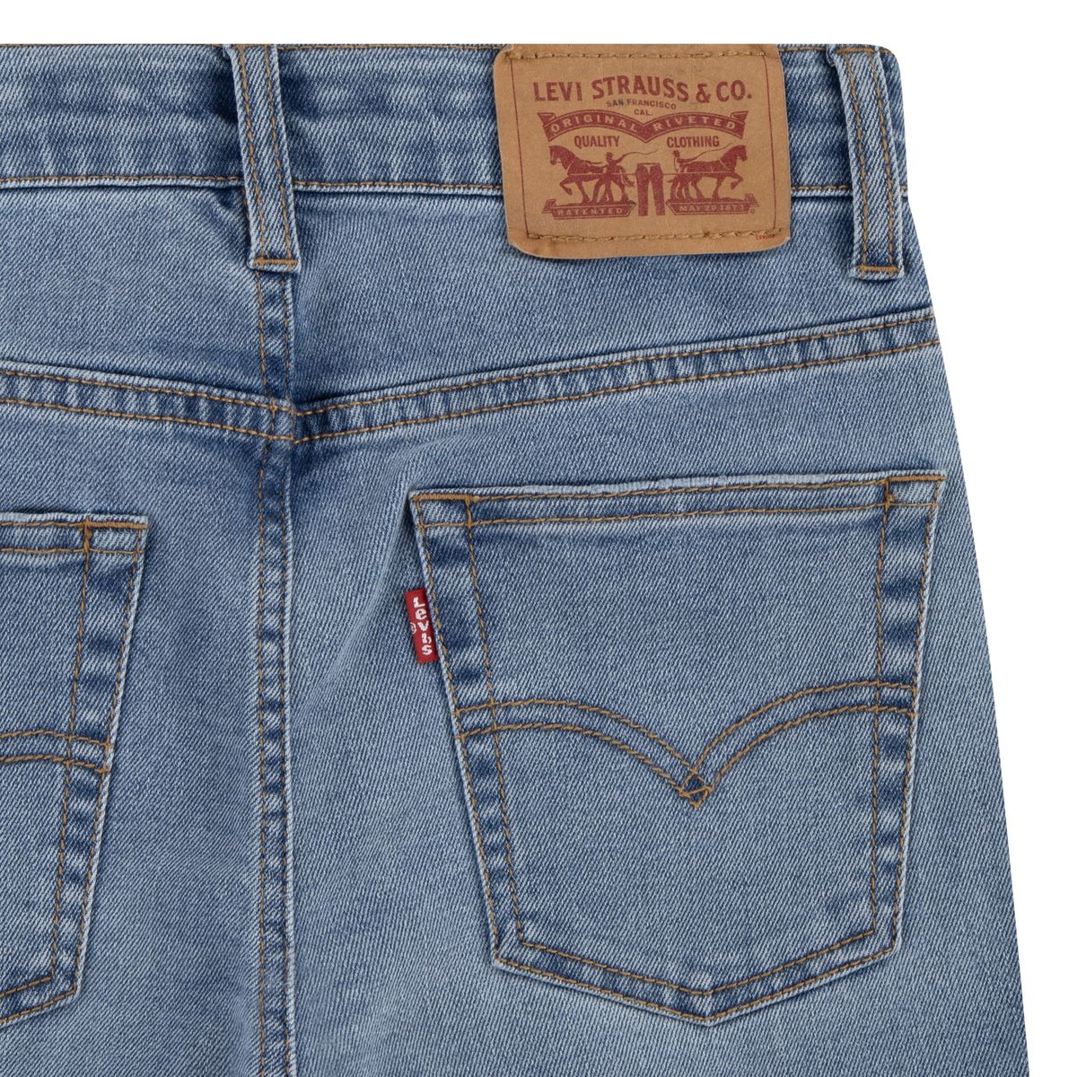 Levi`s Denim slim shorts joshua tree