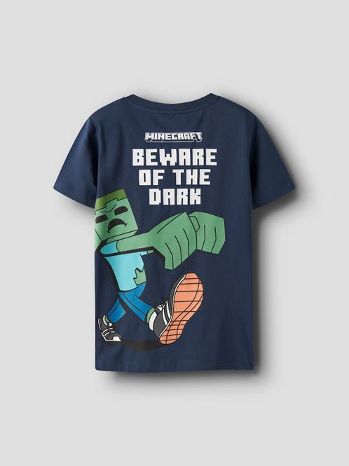Hovedbilde Name It Minecraft Saba t-shirt insignia blue