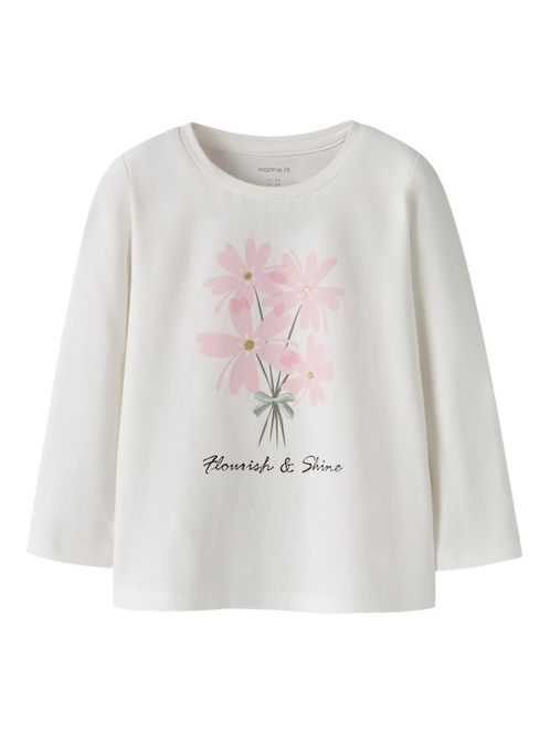 Hovedbilde Name It Florala topp cloud dancer 