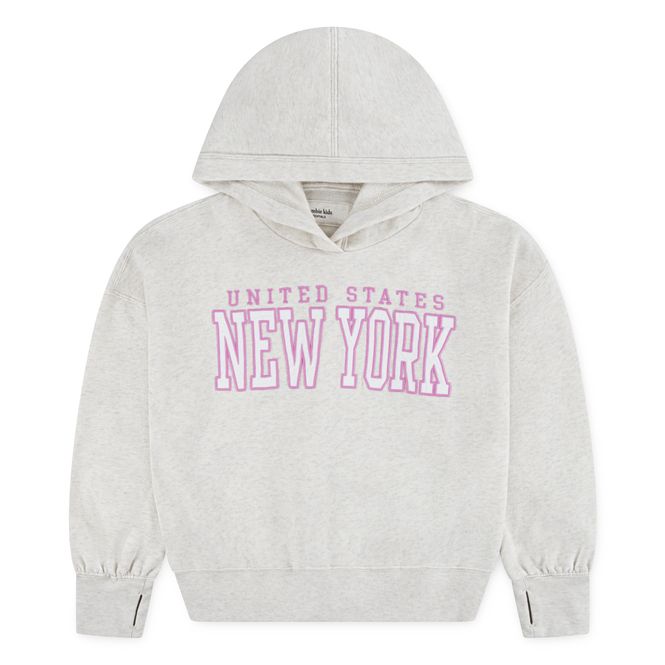 Hovedbilde Abercrombie Hettegenser New York oatmeal