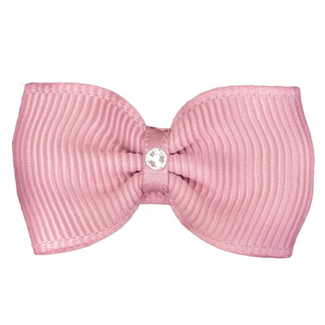 Hovedbilde POI Hårspenne baby sløyfe med bling quartz