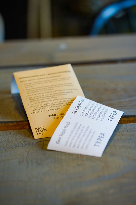 Kattnakken Reperasjonslapp til regntøy