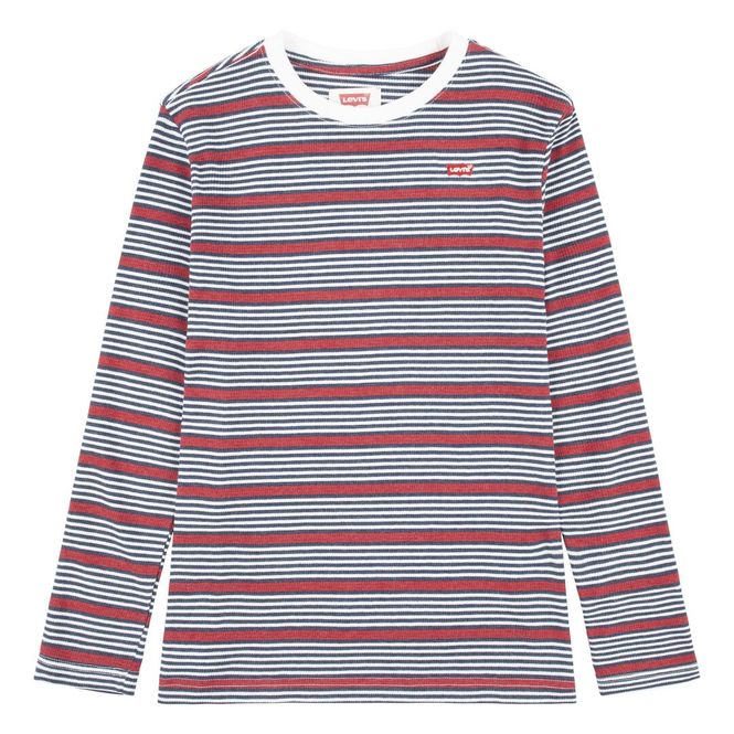Hovedbilde Levi`s Topp waffle rib striped white