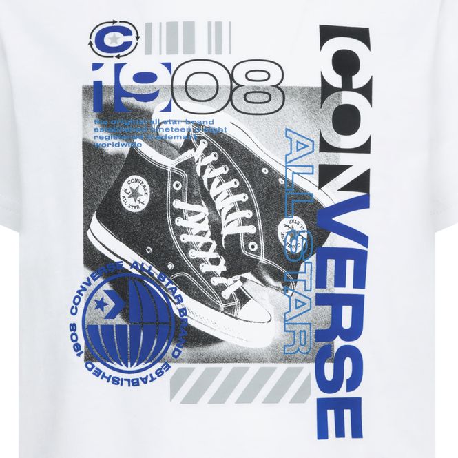 Hovedbilde Converse T-shirt sneaker black and white