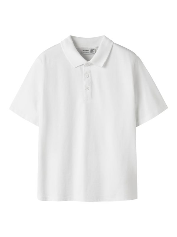 Name It Kally polo t-shirt bright white