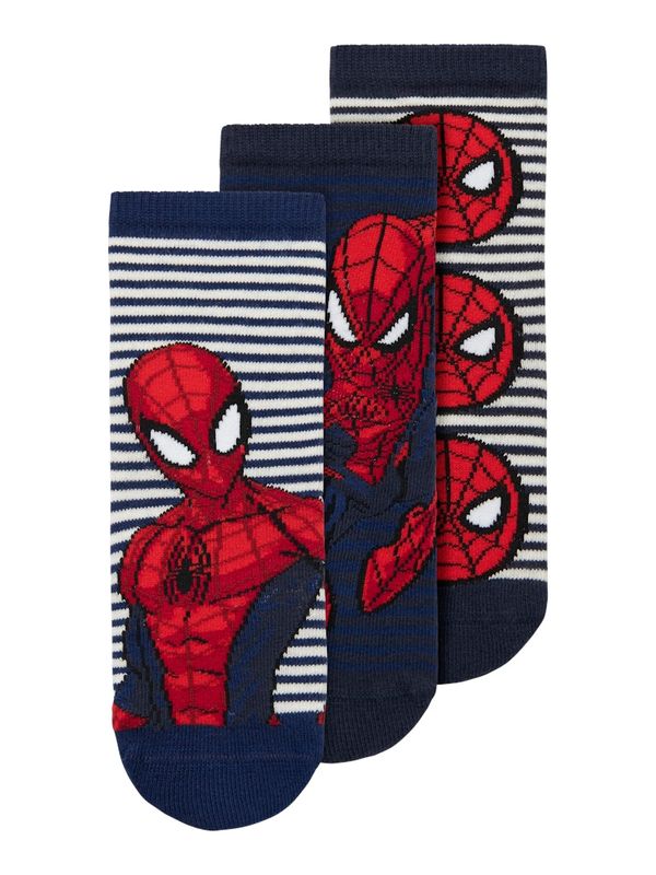 Name It Spiderman Adus 3pk sokker