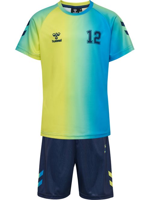 Hovedbilde hmlShimmer fotball sett dress blues/limeade