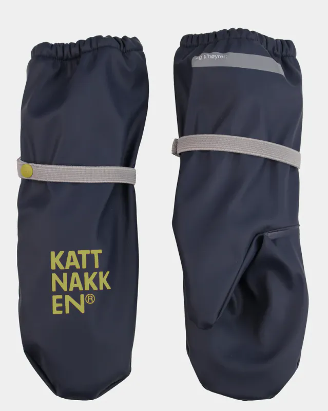 Kattnakken Regnvotter marine