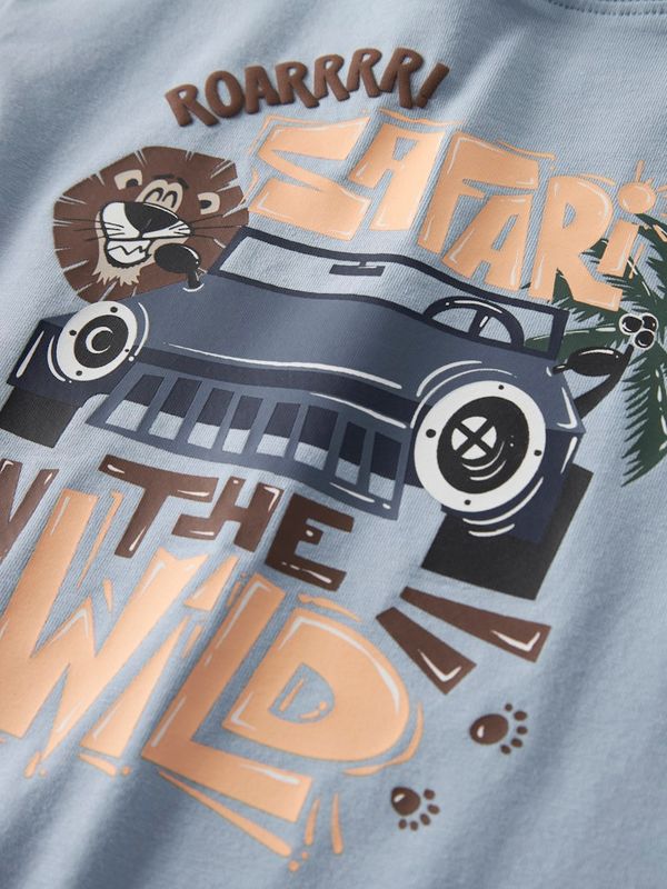 Name It Harly t-shirt blue fog