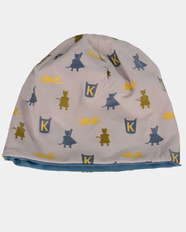 Kattnakken Lue vendbar superblå 4-8 år