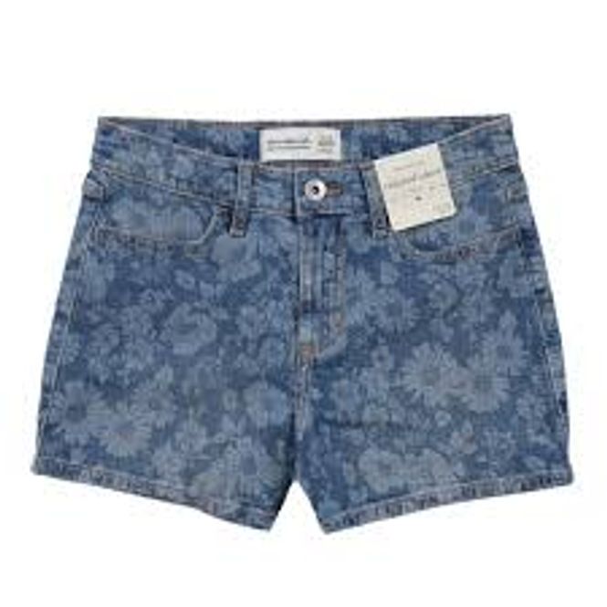 Hovedbilde Abercrombie denim shorts floral blues