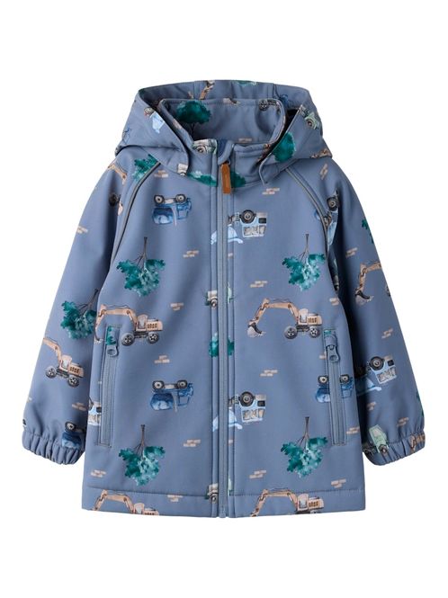 Hovedbilde Name It Alfa softshell jakke flintstone