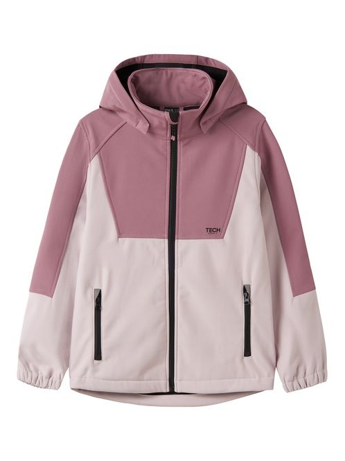 Hovedbilde Name It Alfa softshell jakke block wistful muave