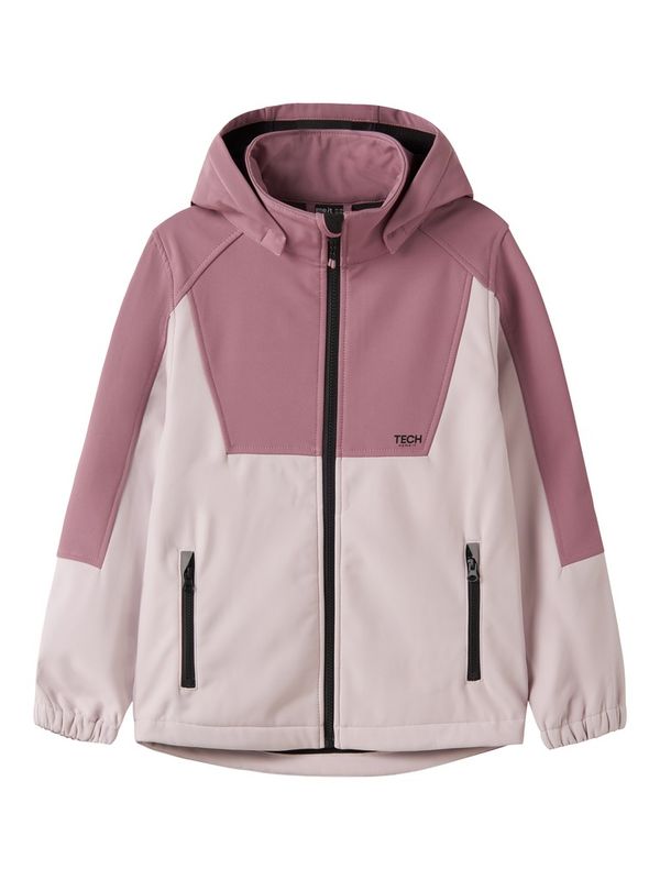 Name It Alfa softshell jakke block wistful muave