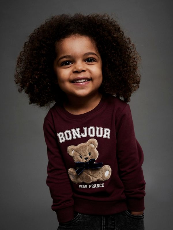 Name It Rear genser burgundy