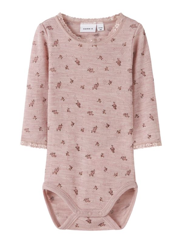 Name It Wang ull body shadow gray blomster