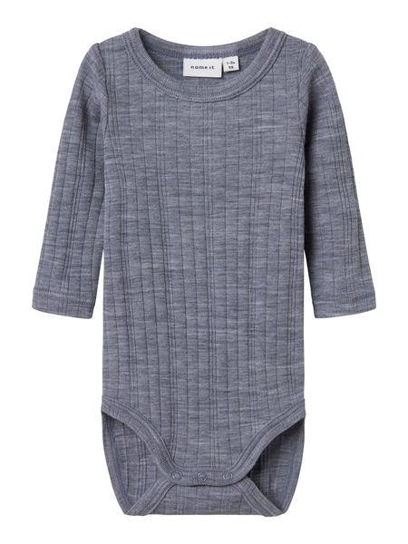 Hovedbilde Name It Wang ull body folkstone gray