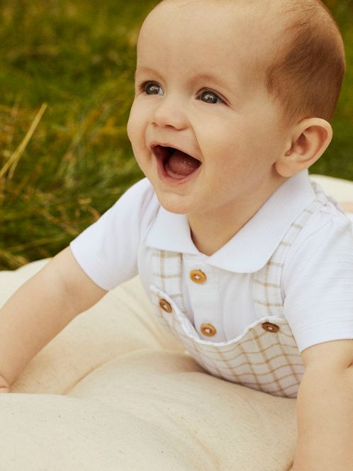 Hovedbilde Name It Hofman kortermet pique body bright white
