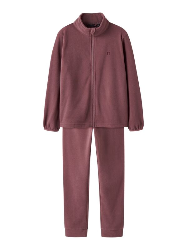 Name It Spektra fleece sett rose brown