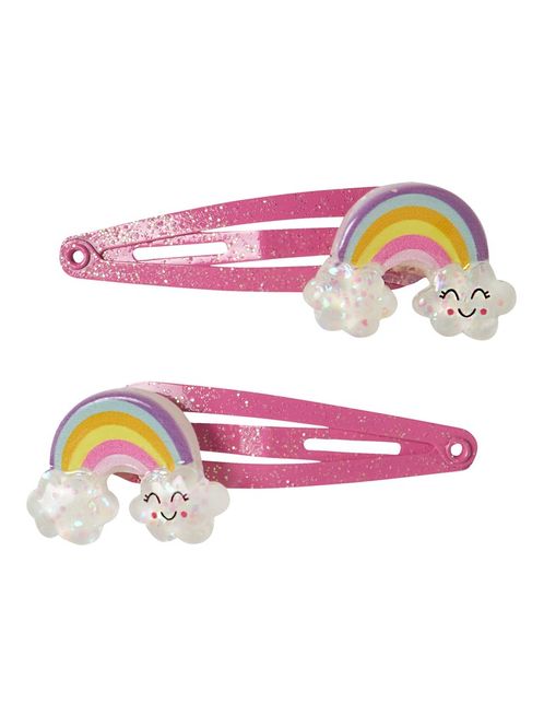 Hovedbilde Name It  Lunicorn 2pk hårspenner rainbow ...