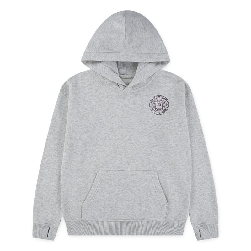 Abercrombie Hettegenser backprint light grey