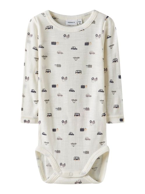 Hovedbilde Name It Wang ull body snow white biler