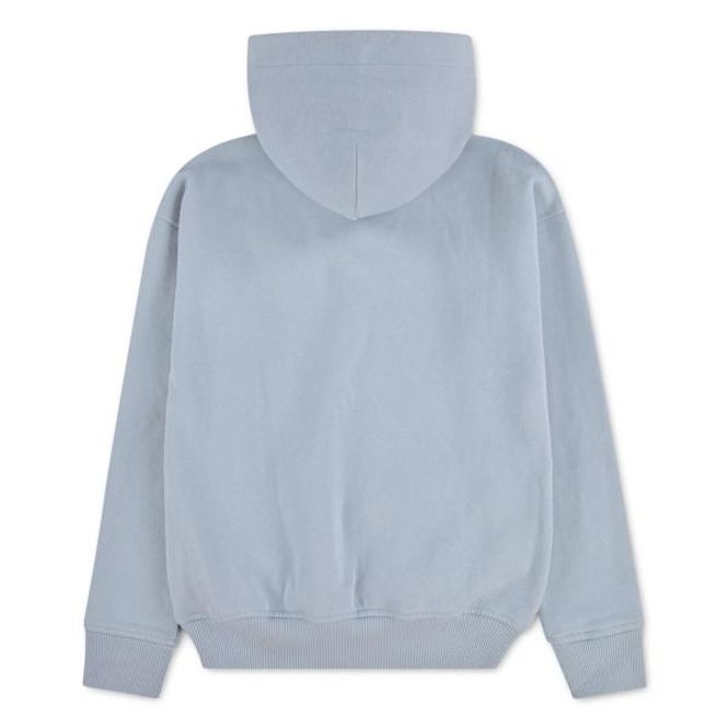 Hovedbilde Abercrombie Hettegenser 92 front print blue fog
