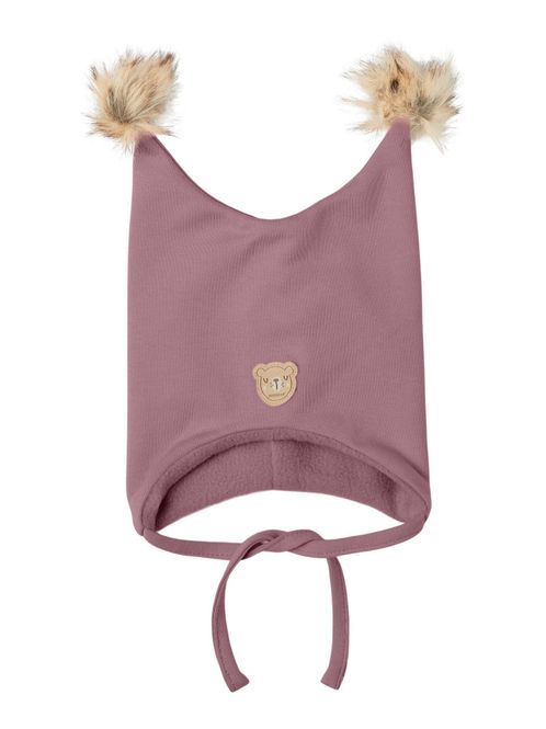 Hovedbilde Name It Mall lue med fleece nostalgia rose