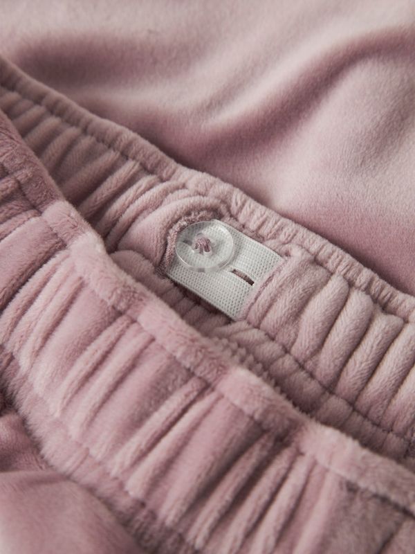 Name It Selour velour bukse keepsake lilac