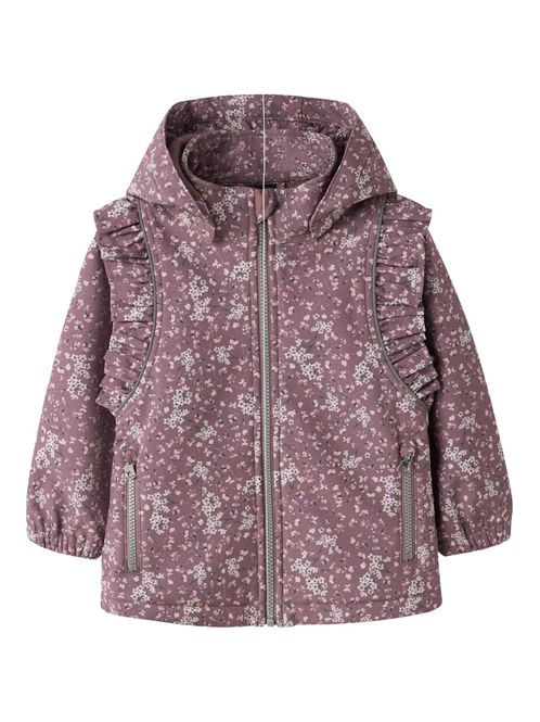 Hovedbilde Name It Alfa softshell jakke frill grape shake