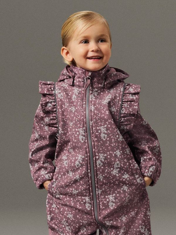 Name It Alfa softshell dress frill floral dream