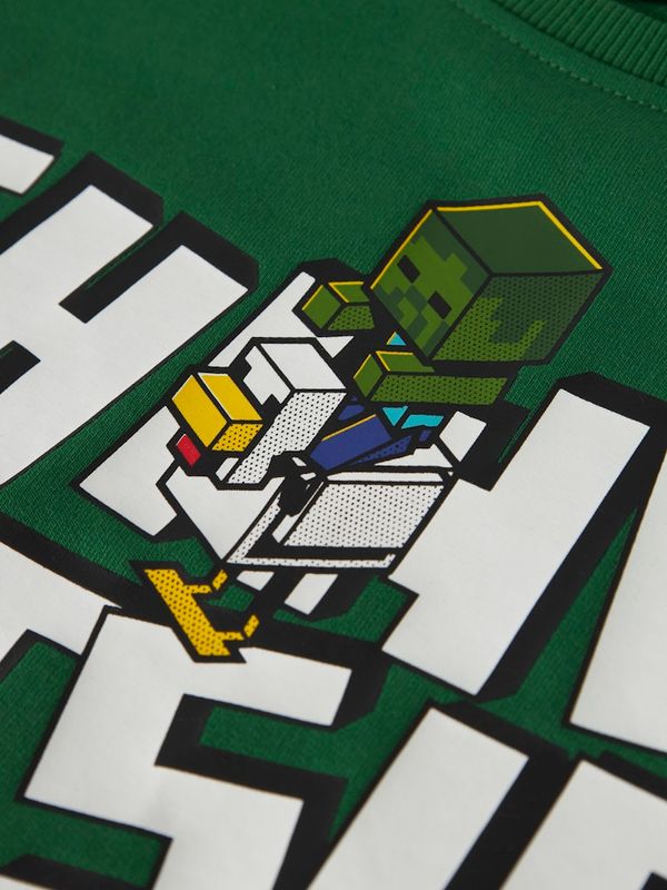 Name It Minecraft Jacks genser verdant green