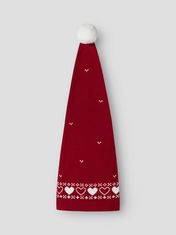 Name It Rismas nisselue jester red/hjerter